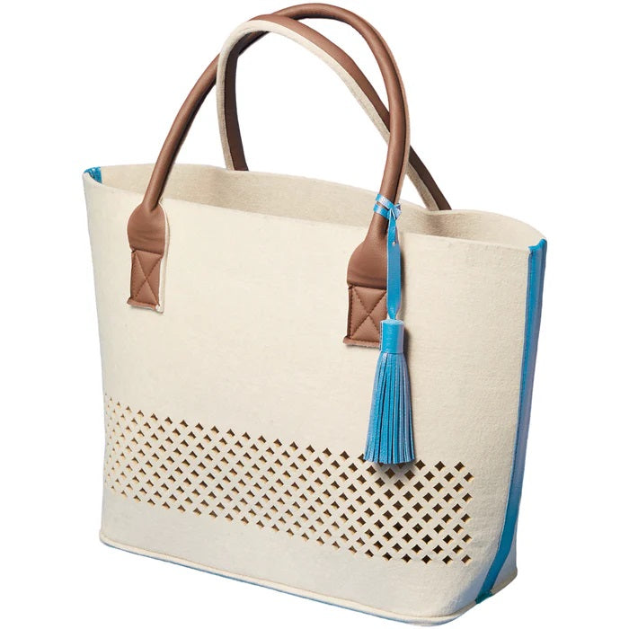 LEONARDO BEACH BAG blau 025761