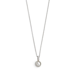 XENOX Halskette Silber Perle Zirkonia XS5194