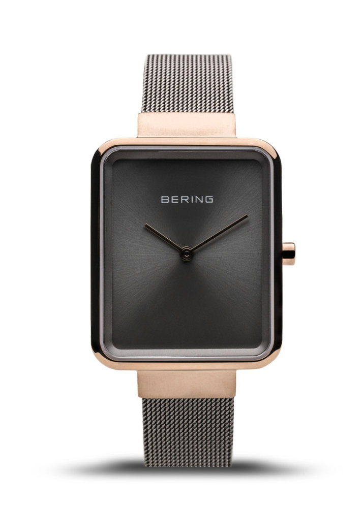 BERING Damenuhr Classic grau 14528-369